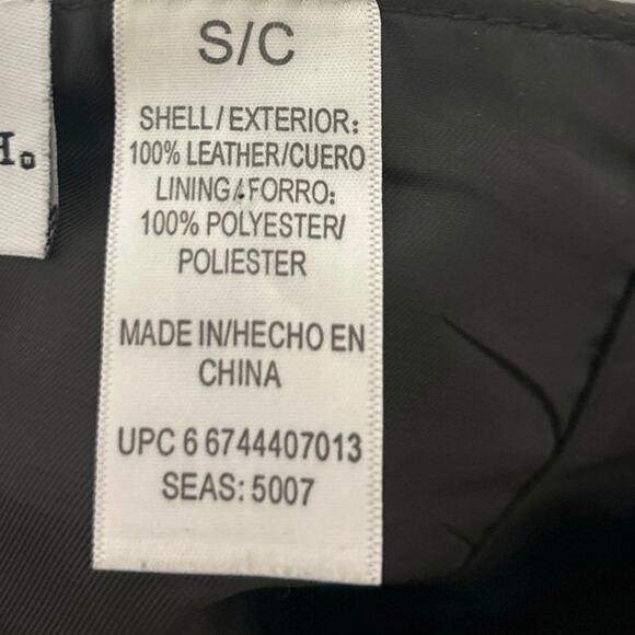 Chocolate Brown Soft Supple Leather Knee Length Pencil Skirt Small - Picture 9 of 10